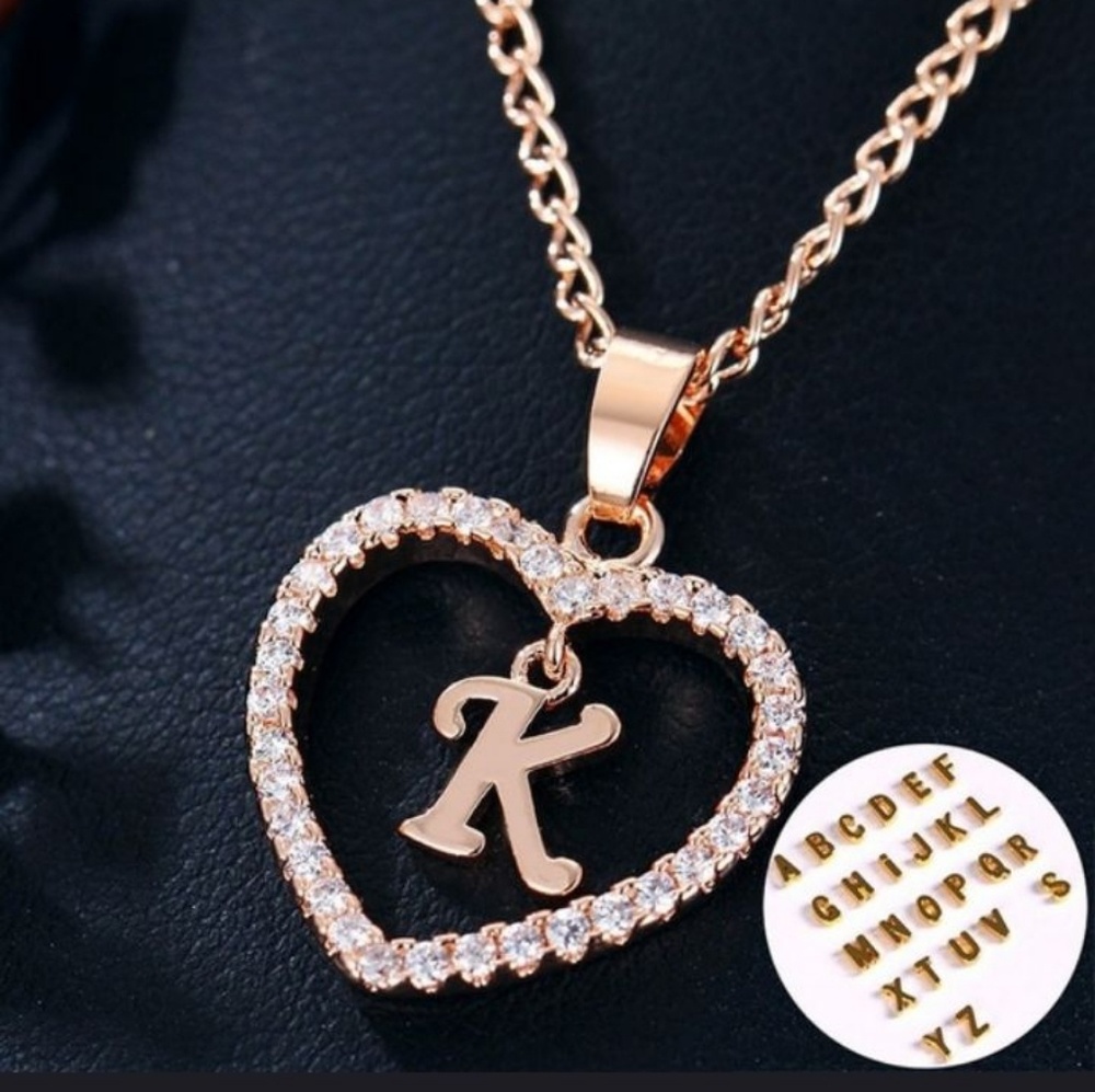 Heart love necklace